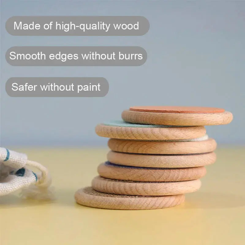 Montessori Sensory Tactile Disks AliExpress